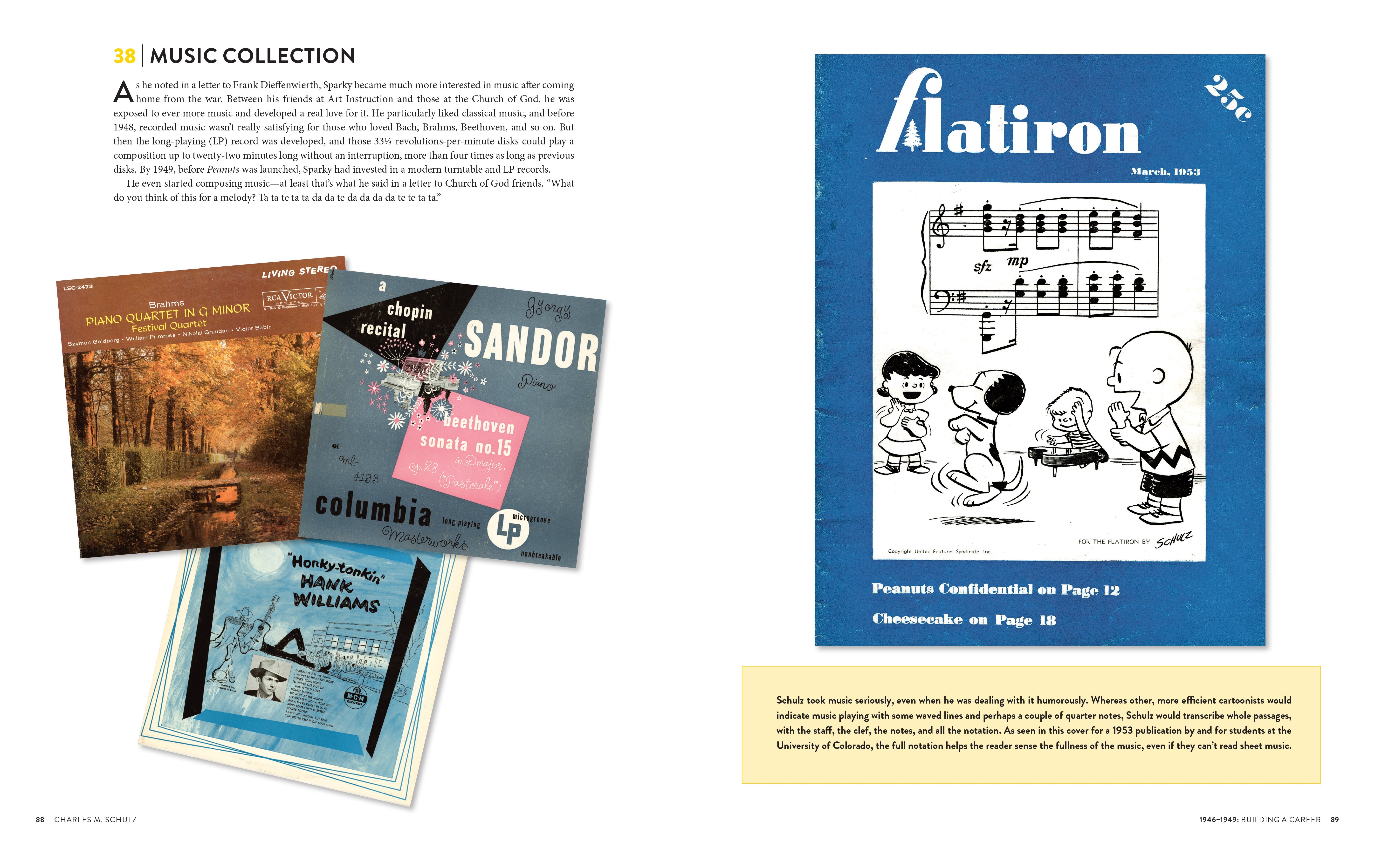 Hardcover book with jacket featuring artwork of Charles M. Schulz, published by Insight Editions.