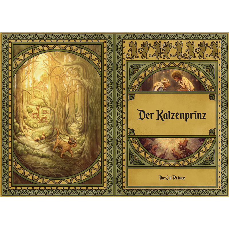 Hardcover edition of Critical Role: Der Katzenprinz & Other Zemnian Tales by Insight Editions with jacket, featuring fantasy artwork.