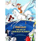 Hardcover book with jacket featuring Disney's Hercules art by Gerald Scarfe, published by Insight Editions