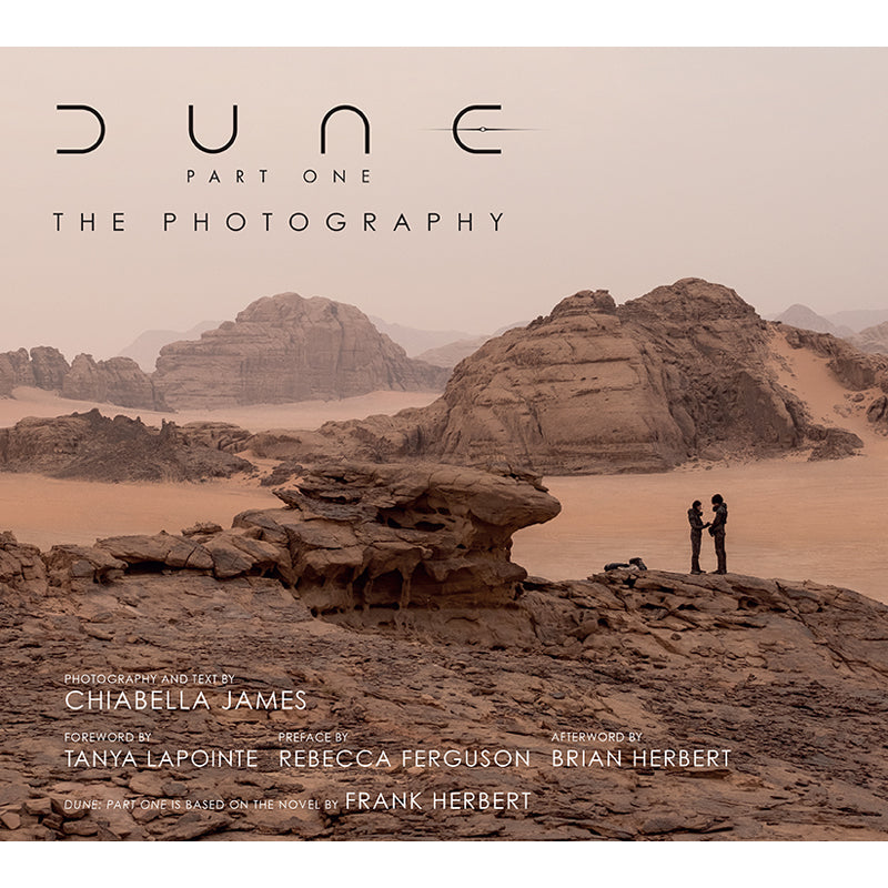 Hardcover edition of Dune Part One: The Photography by Insight Editions with a protective jacket showing a desert scene.