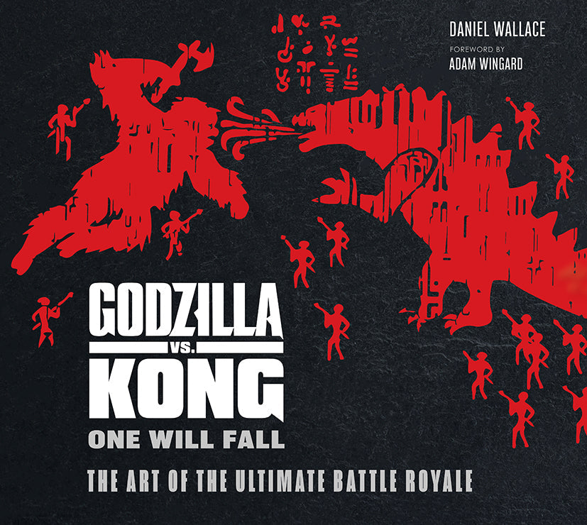 Hardcover edition of Godzilla vs. Kong with jacket by Insight Editions, featuring artwork of the giant monsters on the cover.
