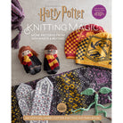 Hardcover Harry Potter knitting patterns book with jacket from Insight Editions, featuring magical designs from Hogwarts and beyond.