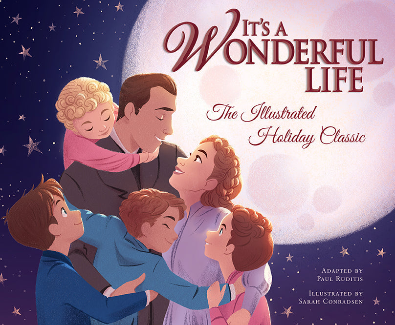 Hardcover edition of "It's a Wonderful Life" with a protective jacket, published by Insight Editions.