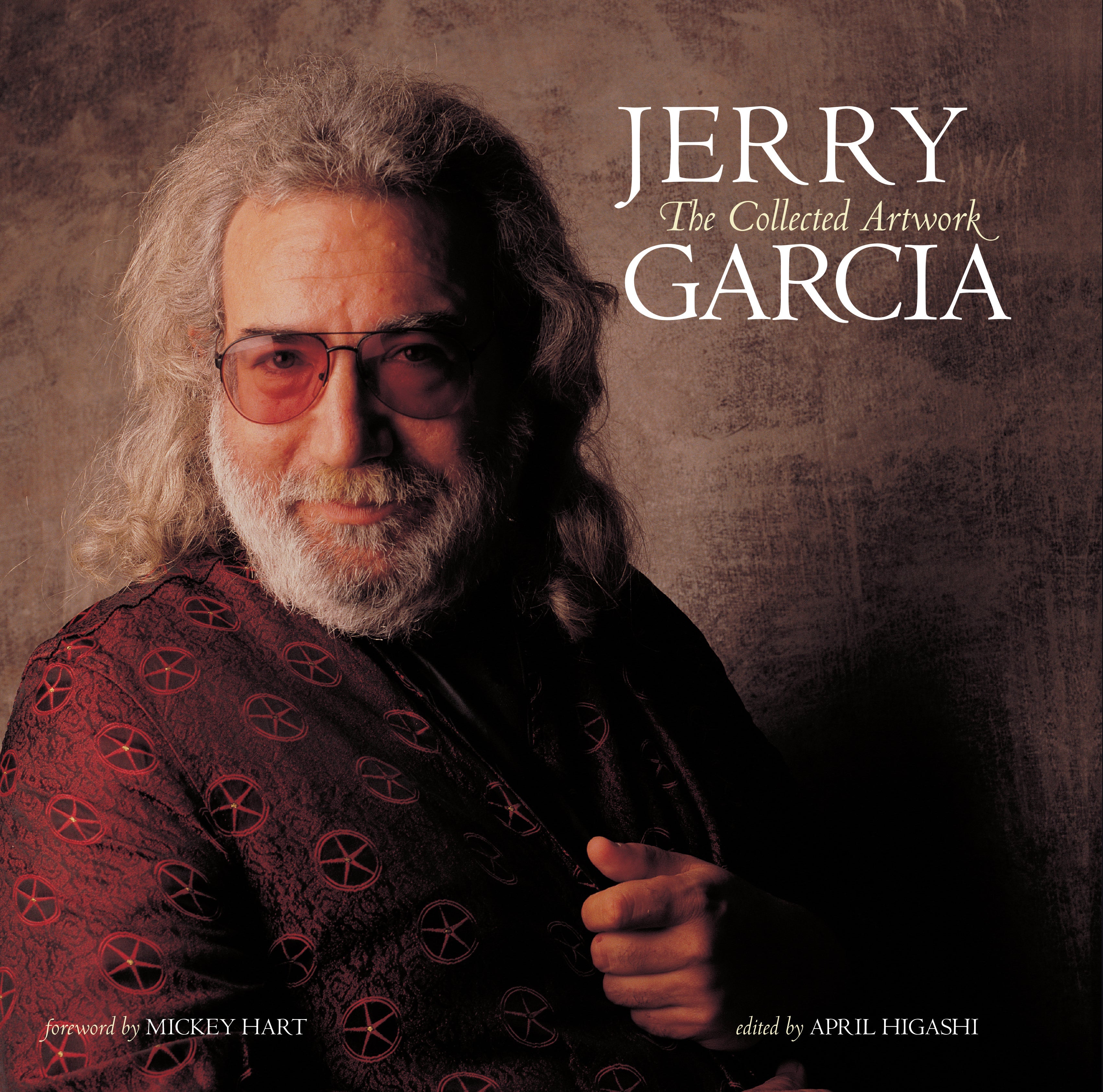 Hardcover book with jacket featuring Jerry Garcia artwork, published by Insight Editions.