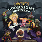 Hardcover edition of Jim Henson's Labyrinth: Goodnight, Goblin King with jacket cover, featuring artwork from Insight Editions.