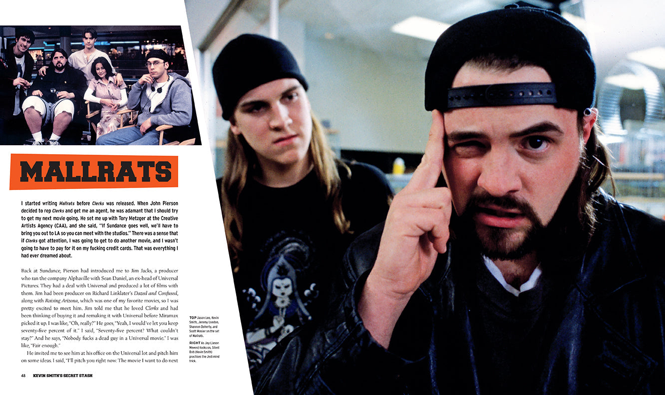 Hardcover edition of Kevin Smith's Secret Stash with protective jacket, published by Insight Editions.