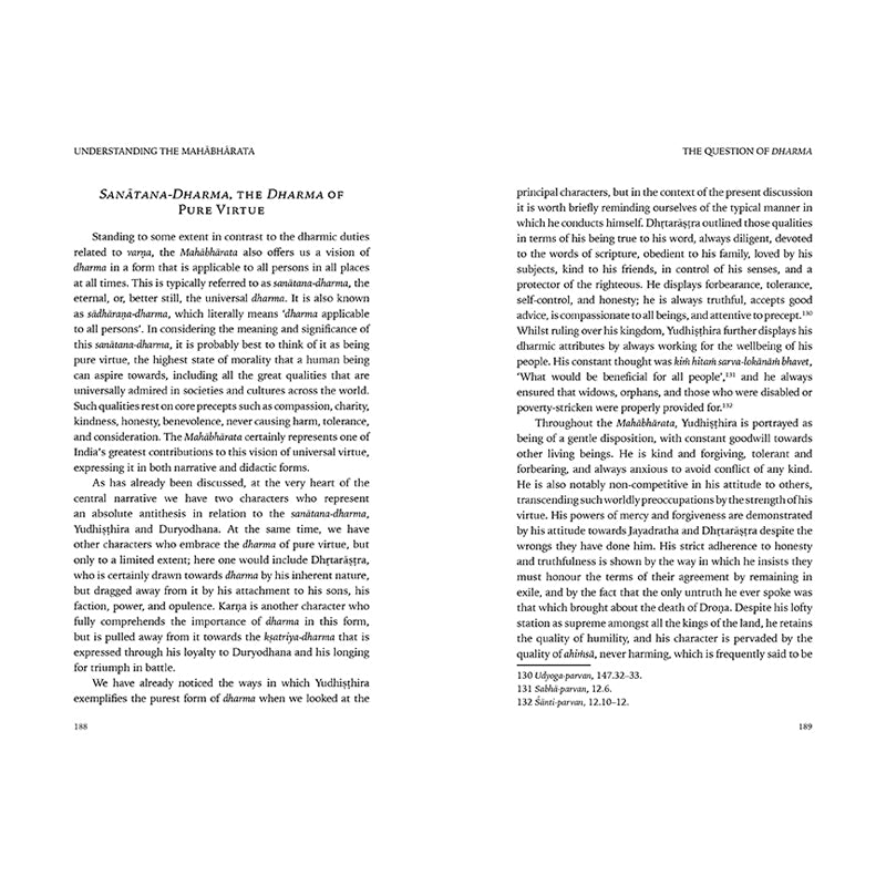 Hardcover edition of "Light on the Mahabharata" with jacket, published by Insight Editions, featuring a detailed cover design.