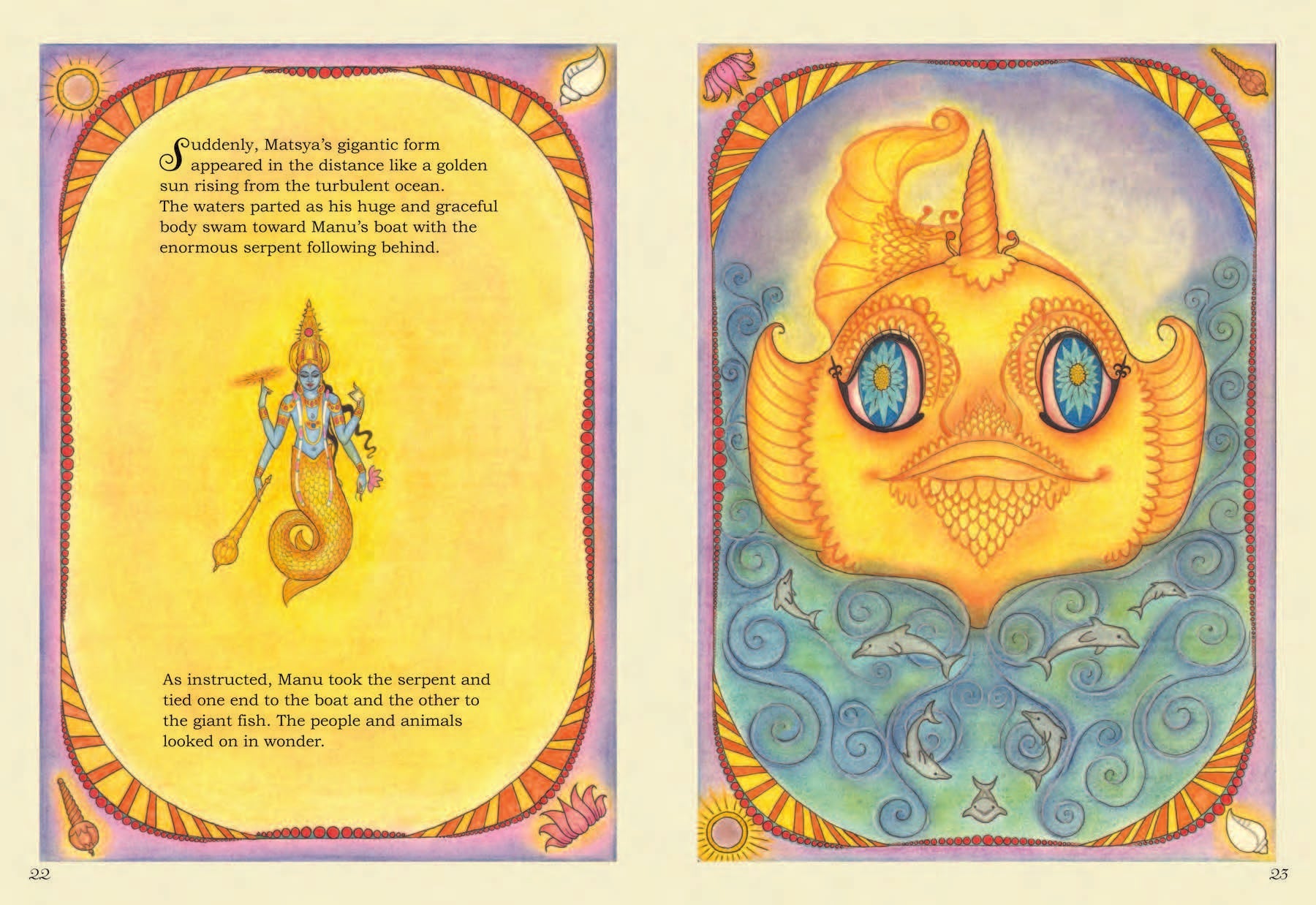 Hardcover edition of Manu's Ark with a jacket featuring detailed artwork, published by Insight Editions.