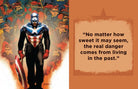Hardcover book with jacket featuring Marvel Comics Captain America inspirational quotes, highlighting the First Avenger.
