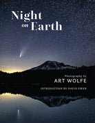 Hardcover book "Night on Earth" with jacket cover by Insight Editions, featuring a nighttime scene of the Earth from space.