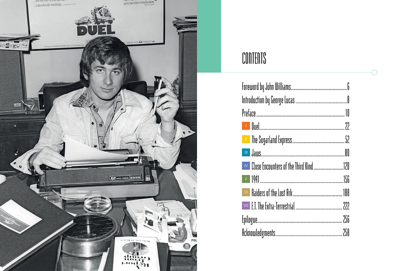 Hardcover book titled "Spielberg: The First Ten Years" with a protective jacket by Insight Editions.