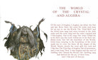 Interior view of The World of the Dark Crystal hardcover book with jacket by Insight Editions, showing detailed pages and illustrations.