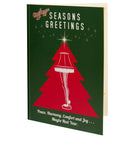 Insight Editions Christmas Story Signature Pop-Up Card featuring festive holiday scene and intricate paper craftsmanship.