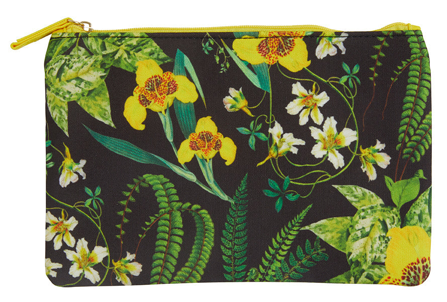 Art of Nature botanical accessory pouch by Insight Editions, featuring floral design, perfect for organizing small home goods.