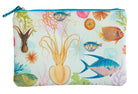 Art of Nature Under the Sea accessory pouch by Insight Editions, featuring a colorful marine-inspired design.