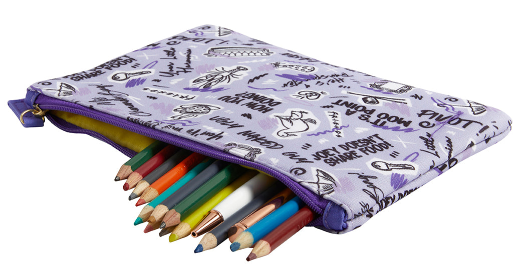 Friends accessory pouch by Insight Editions featuring the iconic TV show logo on a stylish home goods accessory.