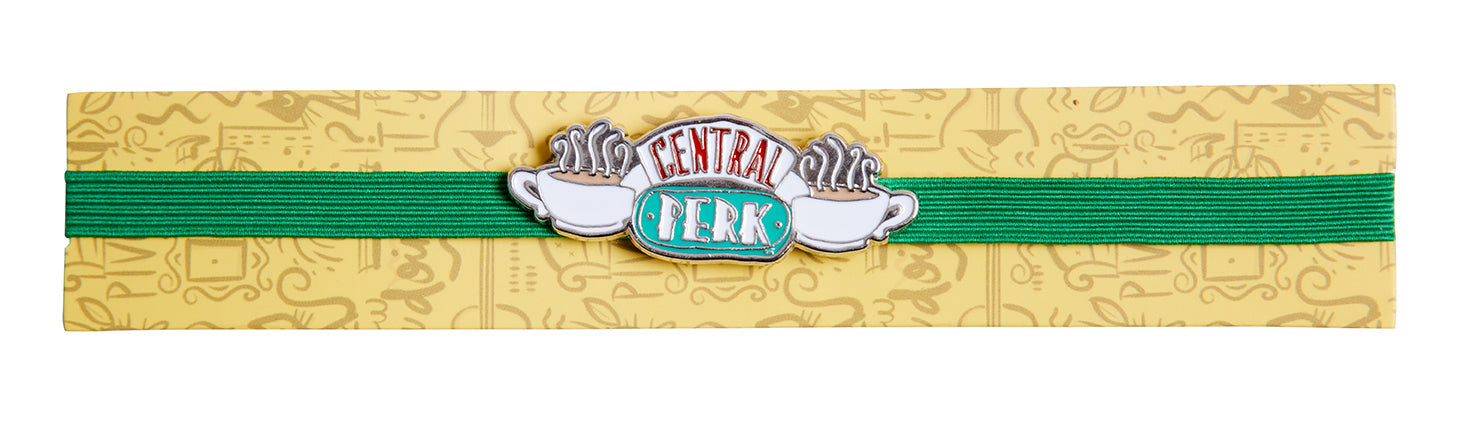 Friends Central Perk enamel charm bookmark with colorful charm and detailed design, ideal for book lovers and fans of the TV series.