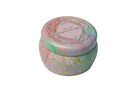 Insight Editions Gratitude scented tin candle, cozy home decor with a warm, inviting aroma in a compact metal container.