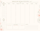 Insight Editions gratitude weekly planner notepad with daily sections for tracking gratitude and organizing weekly tasks.