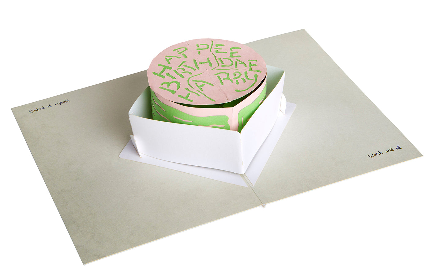 Harry Potter birthday cake pop-up card by Insight Editions, featuring detailed wizarding world design for special celebrations.