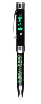 Harry Potter Dark Mark projector pen by Insight Editions, a home goods item with a black ink pen featuring Dark Mark design.