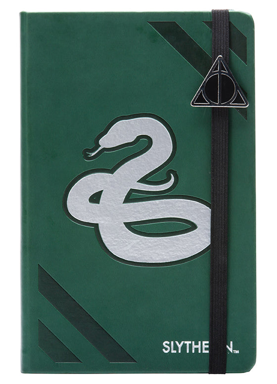 Harry Potter Deathly Hallows enamel charm bookmark with intricate design, perfect for fans and home decor enthusiasts.
