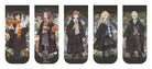 Set of five Harry Potter floral fantasy magnetic bookmarks by Insight Editions, featuring magical floral designs.