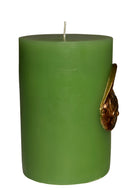 Harry Potter Golden Snitch sculpted insignia candle by Insight Editions, featuring a detailed winged snitch design for home decor.