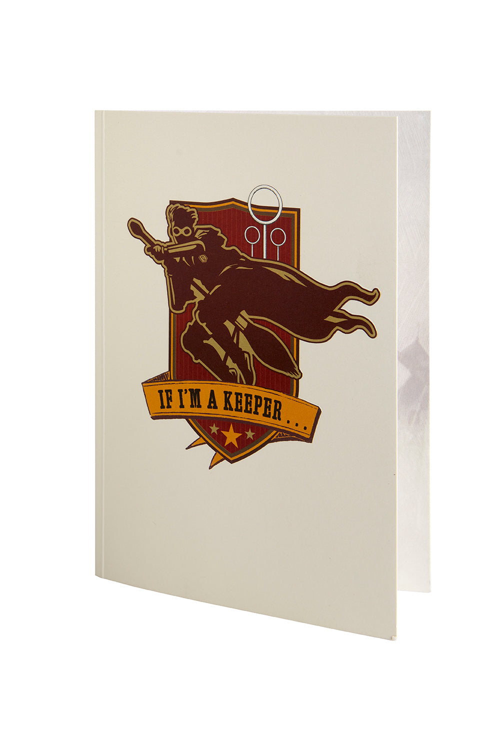Harry Potter Golden Snitch signature pop-up card by Insight Editions featuring detailed paper craftsmanship for home decor or collection.