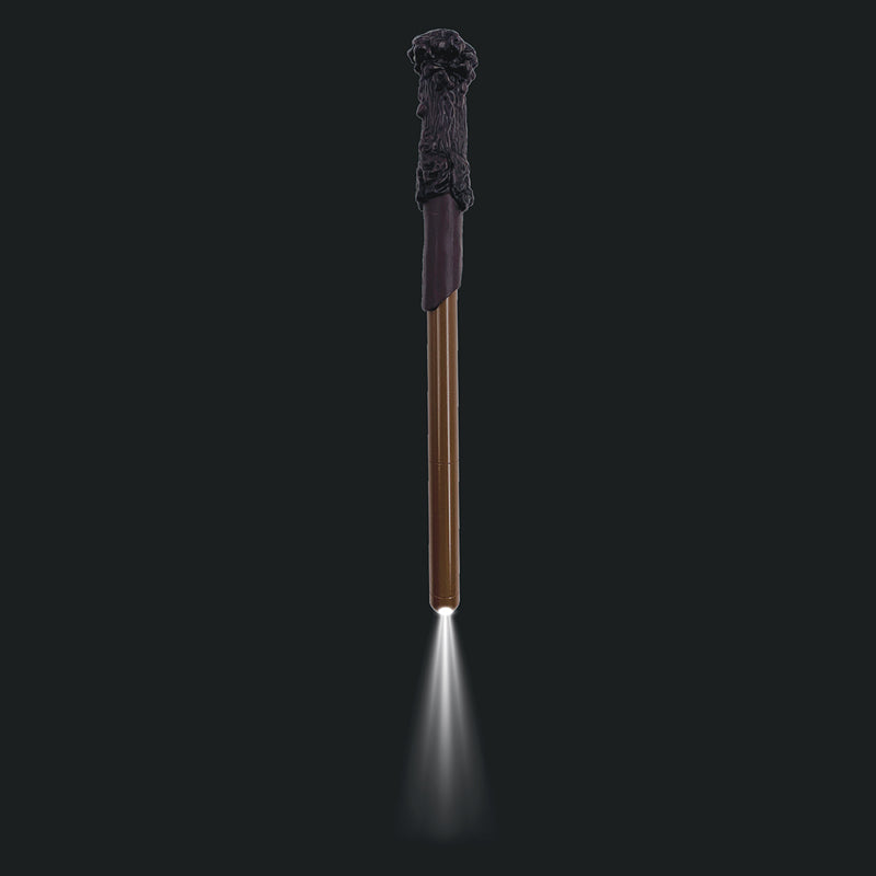 Harry Potter illuminating wand pen from Insight Editions, designed as a magical home decor or writing accessory.