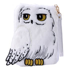 Harry Potter Hedwig plush accessory pouch by Insight Editions, soft plush bag featuring the iconic snowy owl from the Harry Potter series.