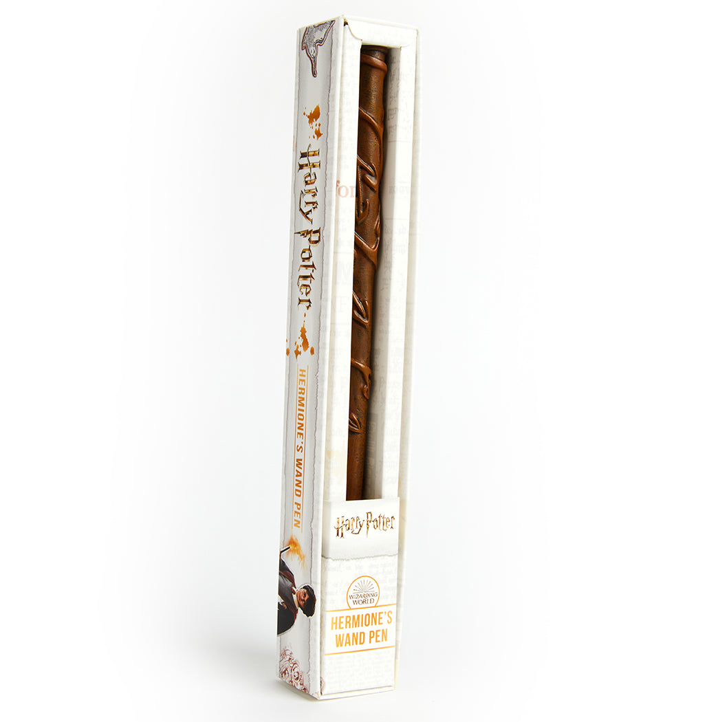 Hermione's Wand Pen from Harry Potter, Insight Editions home goods, detailed replica of Hermione Granger's magic wand as a pen.