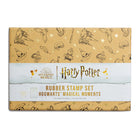Harry Potter Hogwarts Magical Moments rubber stamp set featuring magical themed designs from Insight Editions.