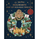 Harry Potter Hogwarts holiday wreath with pop-up design, featuring magical details and festive decoration for home use.