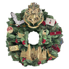 Harry Potter Hogwarts pop-up holiday wreath with magical design, perfect for festive home decor from Insight Editions.
