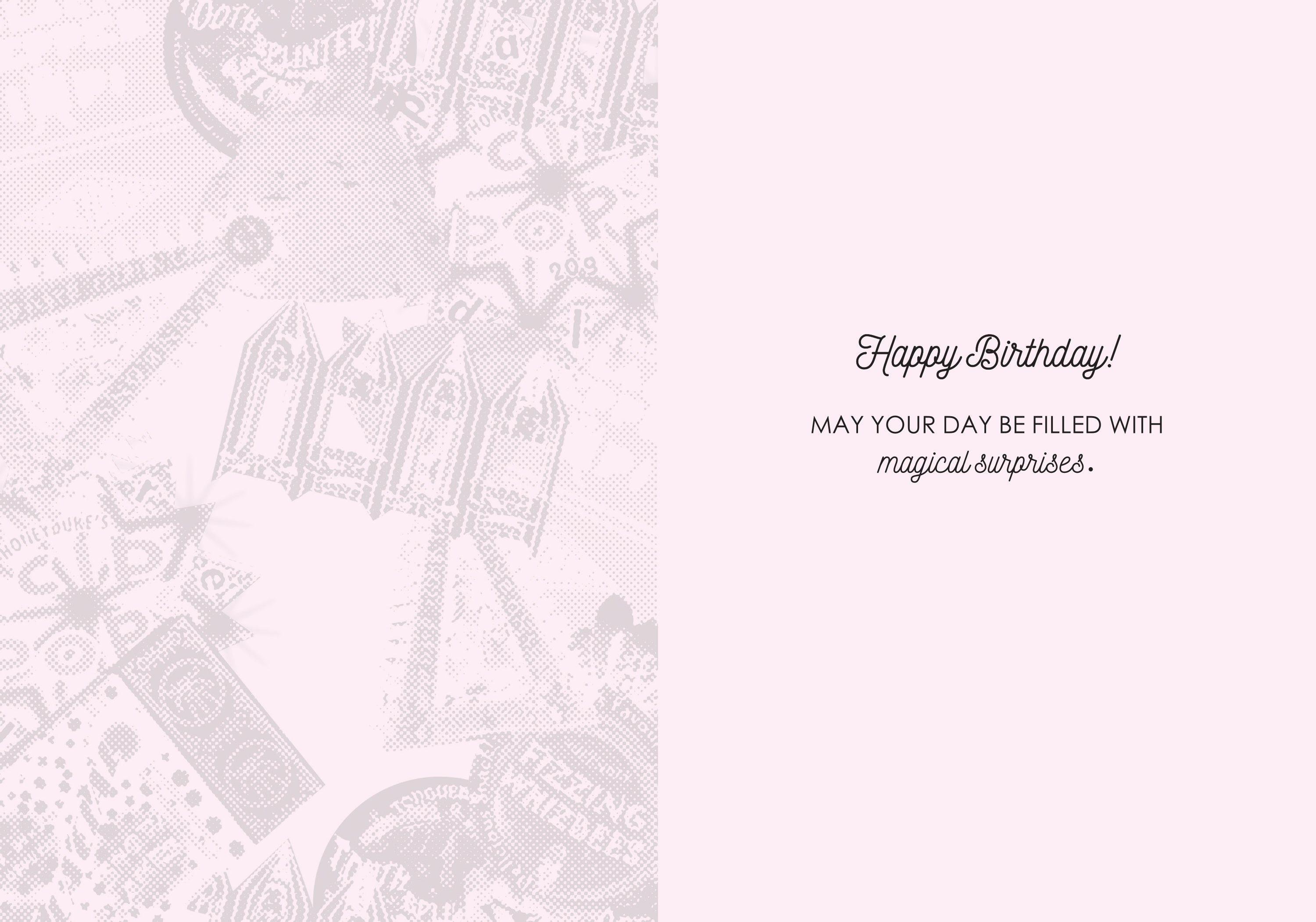 Harry Potter Honeydukes embellished birthday card by Insight Editions, featuring magical design and decorative details for special occasions.