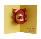 Harry Potter Howler pop-up card from Insight Editions, featuring detailed magical letter design with vibrant colors and intricate craftsmanship.