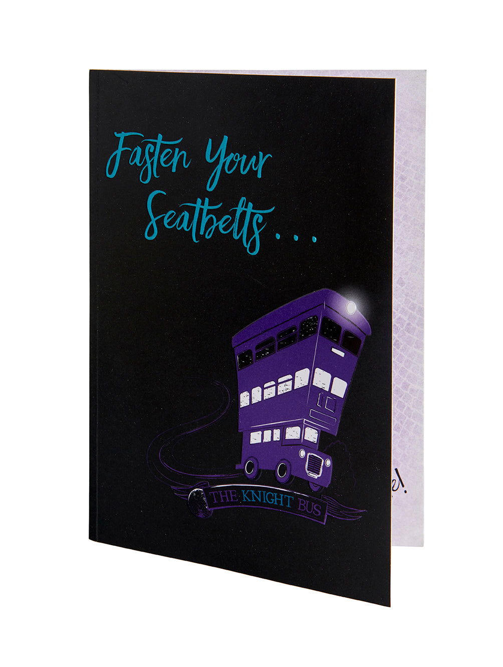 Harry Potter Knight Bus signature pop-up card from Insight Editions, featuring detailed 3D paper craft design for home decor or collection.