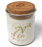 Color-changing Hufflepuff Harry Potter candle by Insight Editions, featuring a magical design for home decor.
