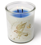 Color-changing Ravenclaw candle from Harry Potter by Insight Editions, featuring a magical design on a home décor candle.