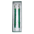 Harry Potter Slytherin pen and pencil set by Insight Editions, featuring themed writing instruments in a set of two.