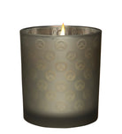 Overwatch glass candle by Insight Editions, featuring a decorative candle holder with Overwatch-themed design, ideal for home decor.