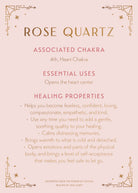 Rose quartz crystal healing scented glass candle on a wooden table, with soft lighting and decorative decor in the background.