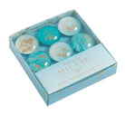 Set of six self-care glass magnets by Insight Editions, featuring colorful designs for home decor and positive messaging.