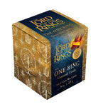 Glass candle featuring The Lord of the Rings: The One Ring design, perfect for home decor and collectibles.