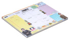 The Office weekly planner notepad by Insight Editions, featuring a colorful cover and weekly layout for organizing tasks and schedules.
