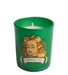 Glass votive candle featuring the Cowardly Lion from The Wizard of Oz, a decorative home decor item by Insight Editions.