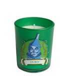 Tin Man glass votive candle from The Wizard of Oz, Insight Editions, featuring detailed Tin Man design for home decor.