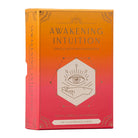 Insight Editions Awakening Intuition kit includes cards and guidebook for developing intuitive skills, displayed with colorful packaging.