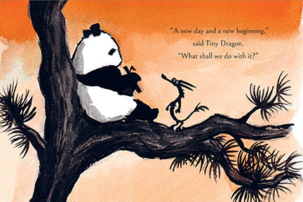 Boxed set of 20 Big Panda and Tiny Dragon themed greeting cards by Insight Editions, featuring colorful panda and dragon illustrations.
